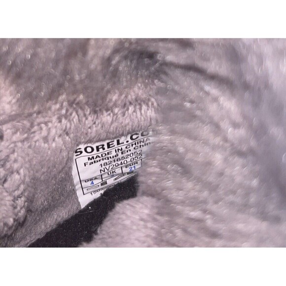 Sorel Toddler Whitney II Strap Snow Boot, Gray And Pink Toddler Size 4 - Picture 6 of 6